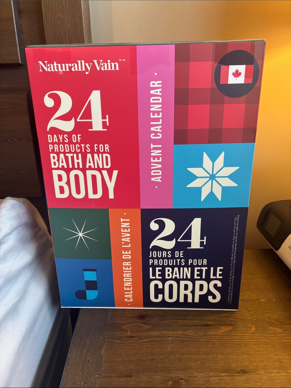 24-Day Bath & Body Advent Calendar - Pink/Red